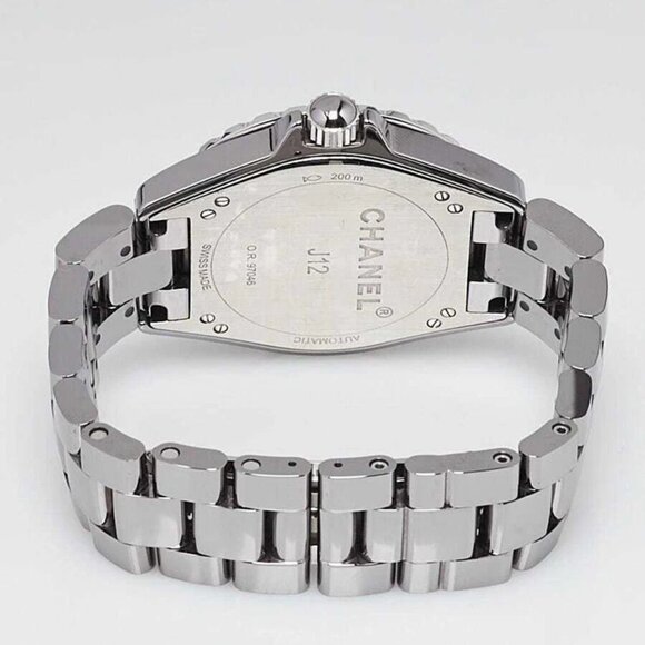 Chanel Gunmetal J12 Titanium Ceramic 41mm Chromatic Automatic Watch - Picture 5 of 6